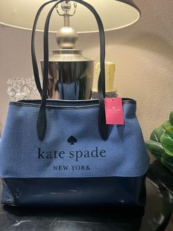 Kate Spade Street Tote - Blue Multi