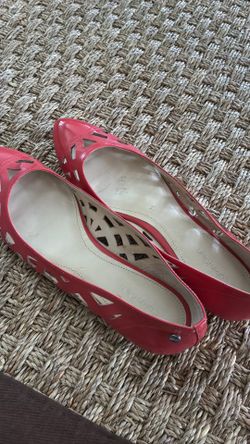 Calvin Klein "Emilia" Laser-Cut Flats