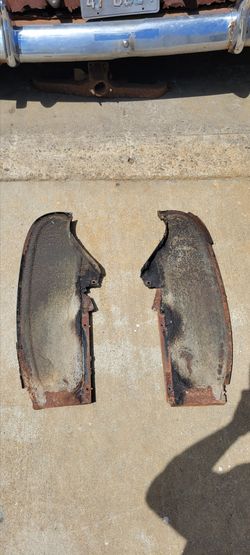 Chevrolet Inner Fenders Fleetline Styline Deluxe
