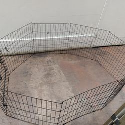 Round Dog Playpen Cage
