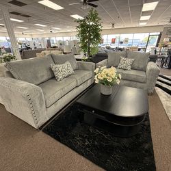 2 PC SOFA  AND LOVESEAT