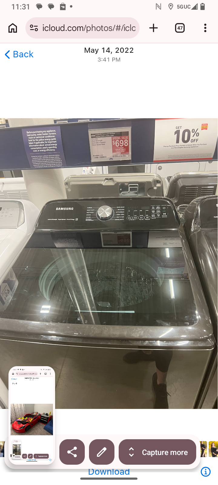 Washer mechanic special