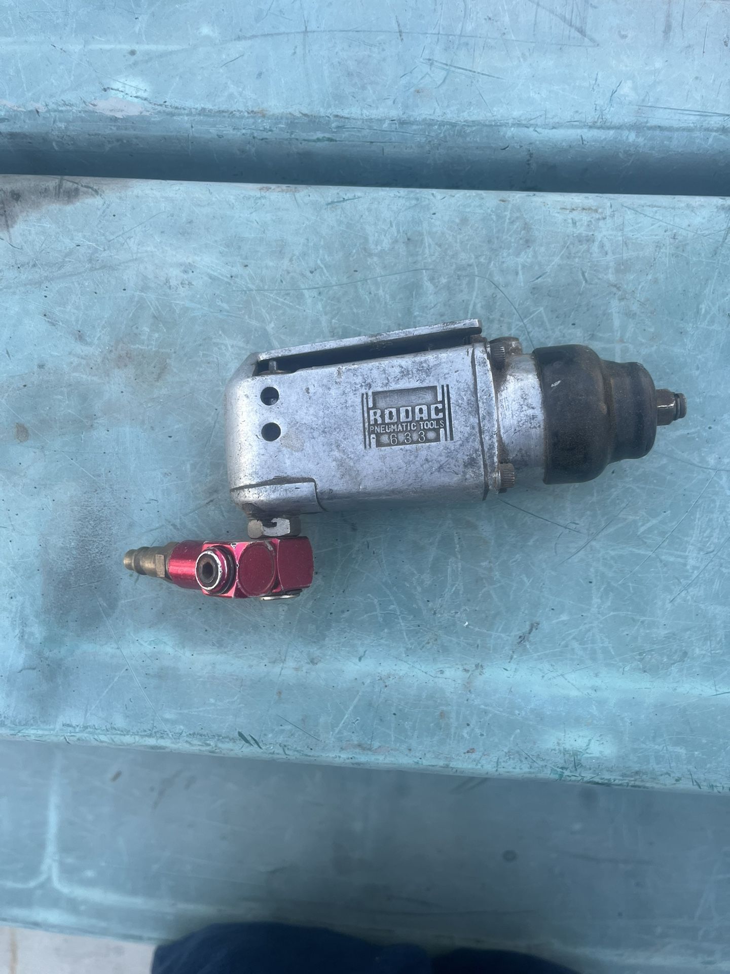 Rodac 3/8" Drive Butterfly Reversing Air Impact Wrench,