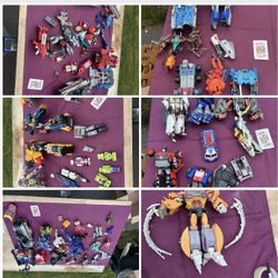 Transformers Father Lot For Parts $35 Each Or $150 For All Six Boxes