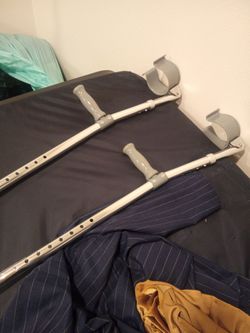 Pair of Forearm Crutches