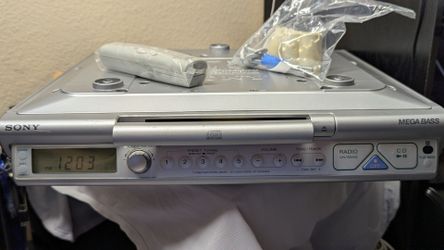 Sony under cabinet CD/Clock/Radio