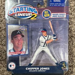 2001 Chipper Jones Starting Lineup 2