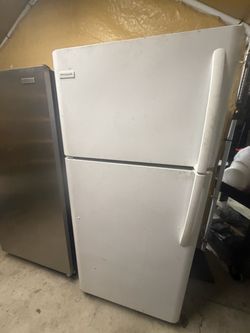 white fridge