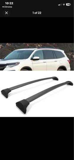 Honda pilot roof rails cross bars