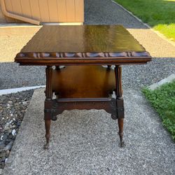 Barley Twist Claw Foot Table