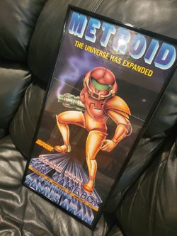 Nintendo Power Metroid Poster