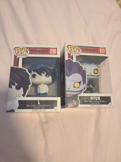 [Funko Pops] Ryuk, L, Death Note, Original first release 2017