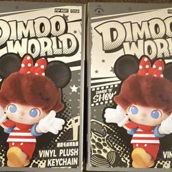 DIMOO WORLD x DISNEY Series-Vinyl Plush Keychain Blind Box