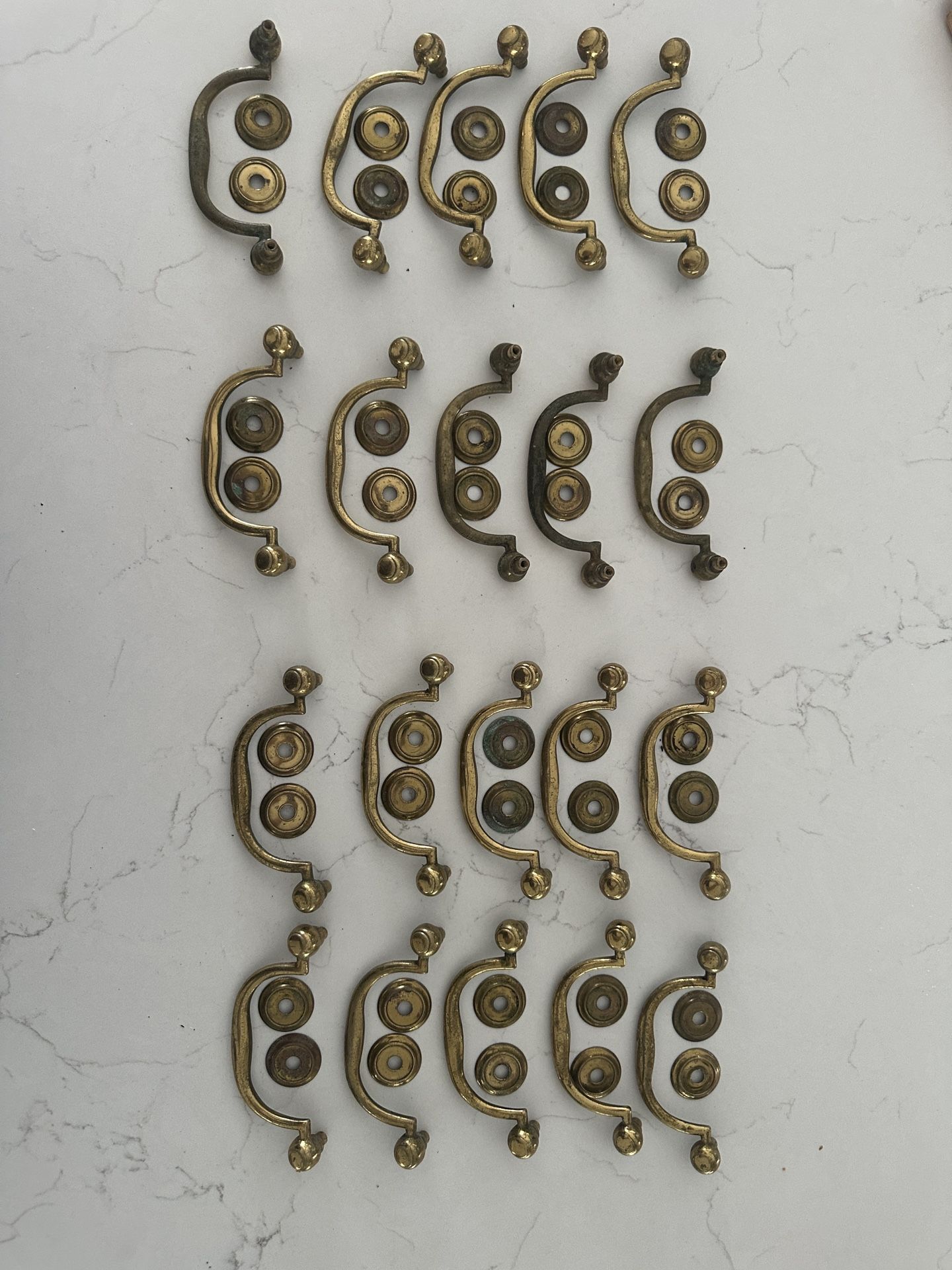 Brass Drawer Pulls (20)