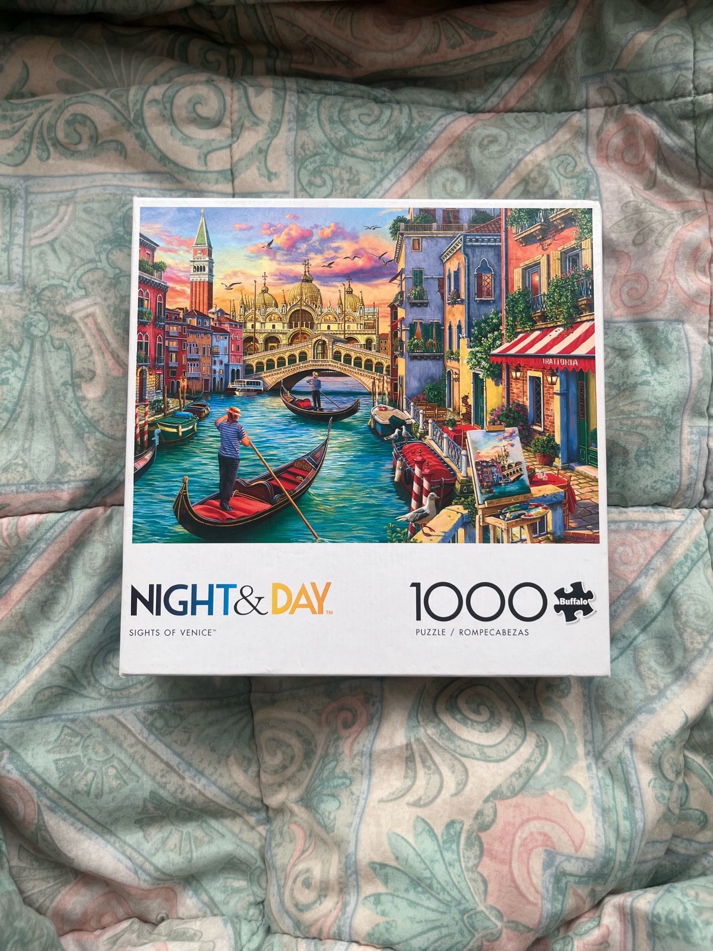 Buffalo Sights of Venice Night & Day 1000 piece puzzle