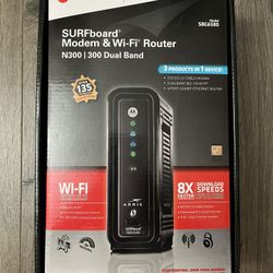 Motorola Cable Modem & Router