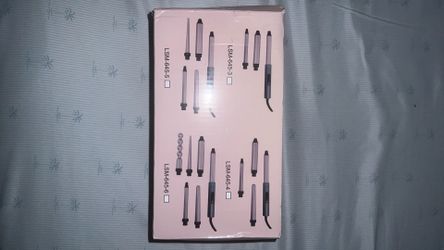 Interchangeable curling wand set