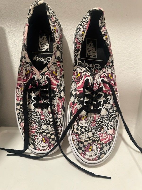 Alice In Wonderland Cat Vans