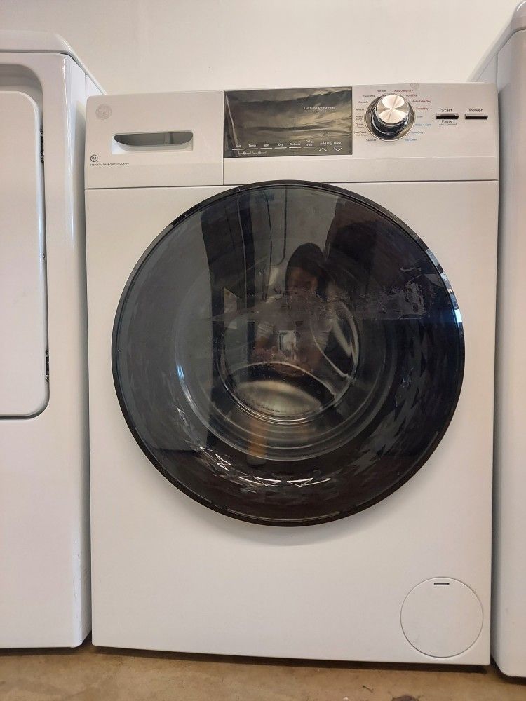 2.4 cu. ft. Compact White 120-Volt Ventless Electric All-in-One Washer Dryer Combo