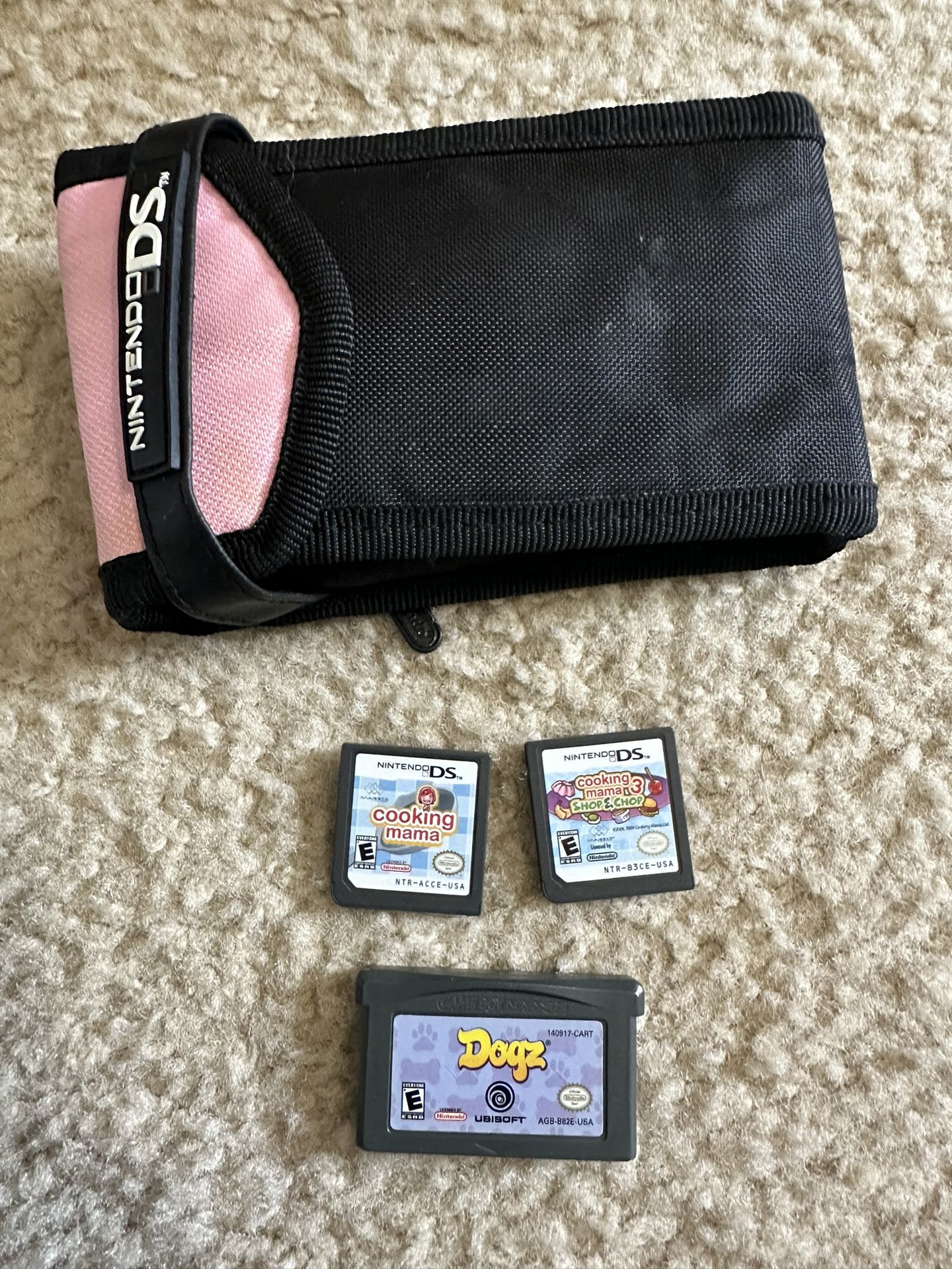 Nintendo DS Cover And Games