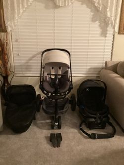 Quinny Stroller Set Interesting Car Seat Bassinet And Adapters 