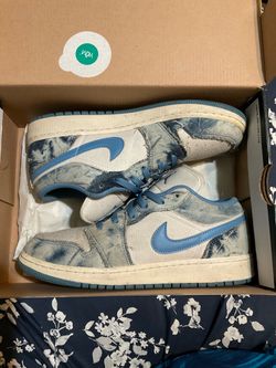 Jordan 1 low denim washed