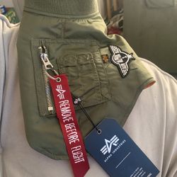 Dog Flight Jacket- Small