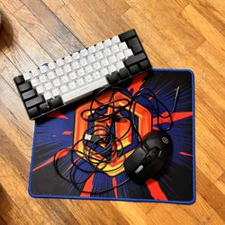 Ultra High-Tech Gaming Starter Pack  Bundle Keyboard, Mouse, And Mouse Pad Great Quality