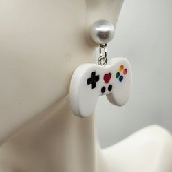 Pearl Gamer Earrings