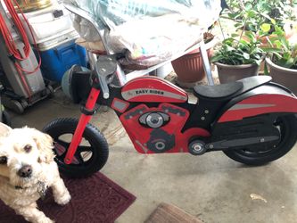 Motorcycle glider push bike