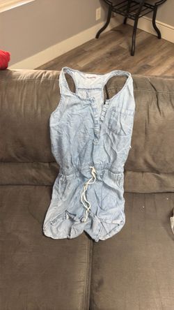 Denim romper XS