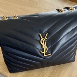 YSL shoulder bag black