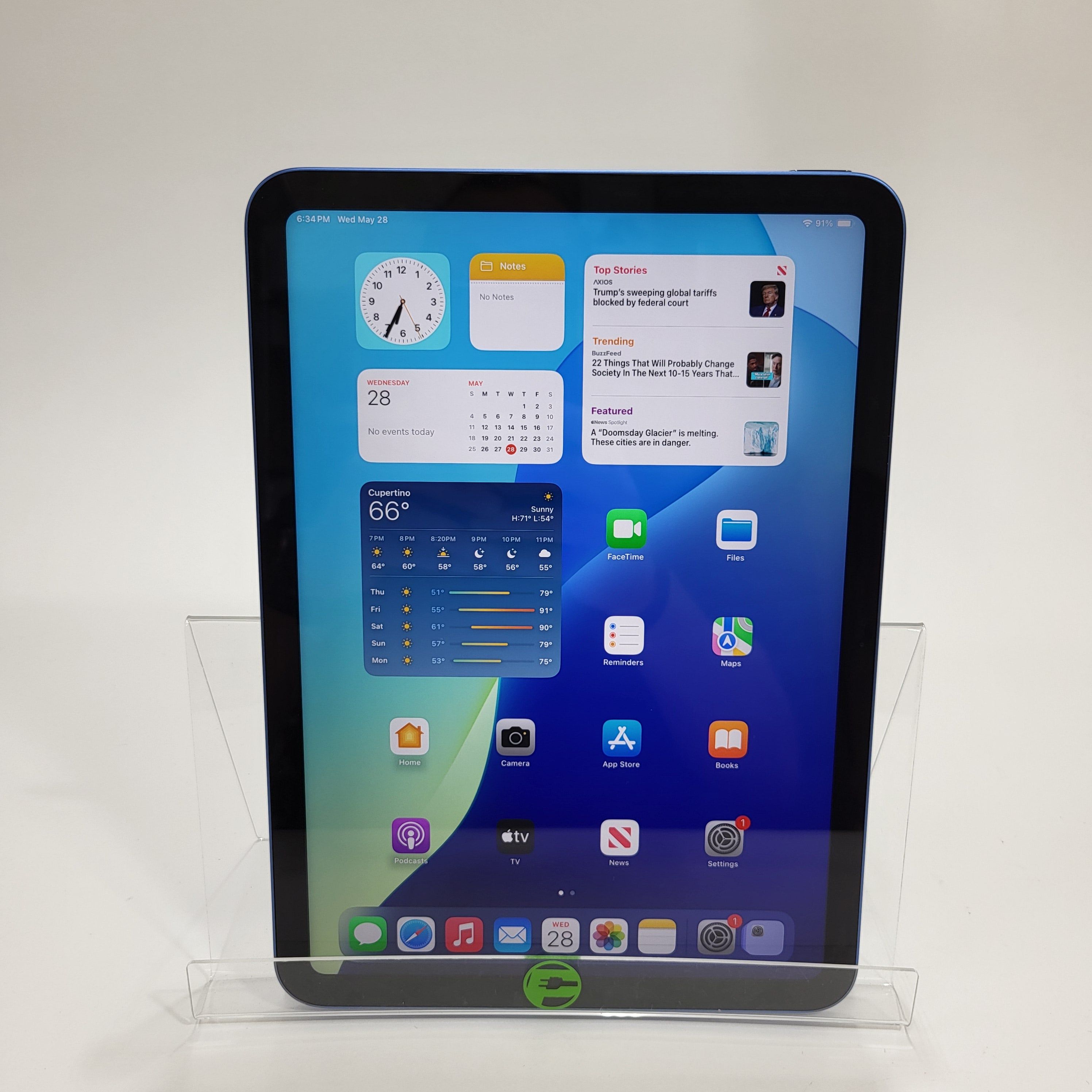 WiFi Only Apple iPad 10th Gen 64GB Blue MPQ13LL/A