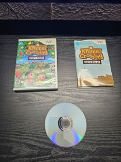 Nintendo wii Animal Crossing city folk