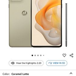 Brand New Cell Phone Moto Stylus 5g 24