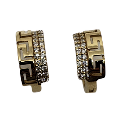 10k Yellow Gold Huggies Earring BD-0025