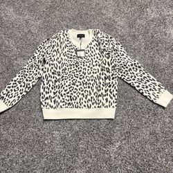 Joe’s Western Cheetah Print Sweatshirt