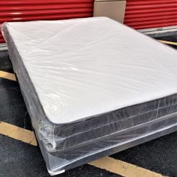 NEW QUEEN MATTRESS AND BOX SPRING 😉 100% QUALITY & CONFORM 👌