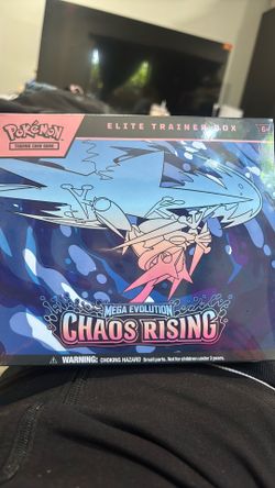 Pokémon Elite training box chaos rising