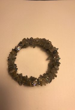 Labodorite wrap bracelet
