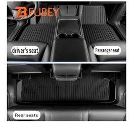 Tesla Y/3 Waterproof floor mat set