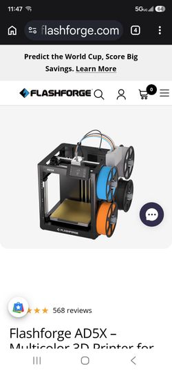 FLASHFORGE3D Printer