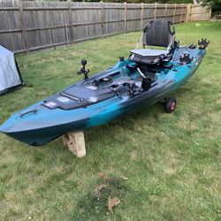 Wilderness Systems Kayak Recon 120 / 65lb thrust motor / Tournament ready
