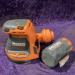 🧰🛠RIDGID 18V Cordless 5” Random Orbit Sander-NEW!(Tool Only)-$55!🧰🛠