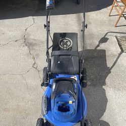 Kobalt Electric Lawn Mower And Charger