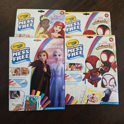 Crayola Mess Free Coloring Sheets