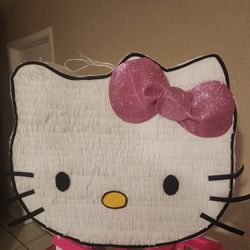 Hello Kitty Piñata. 