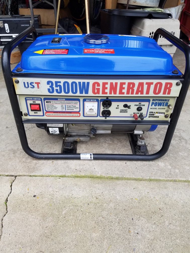 UST Generator 3500 watt.. for Sale in Fresno, CA OfferUp