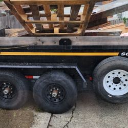 Dump Trailer 14 Foot! 14k 