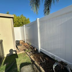 Vinyl Fence 